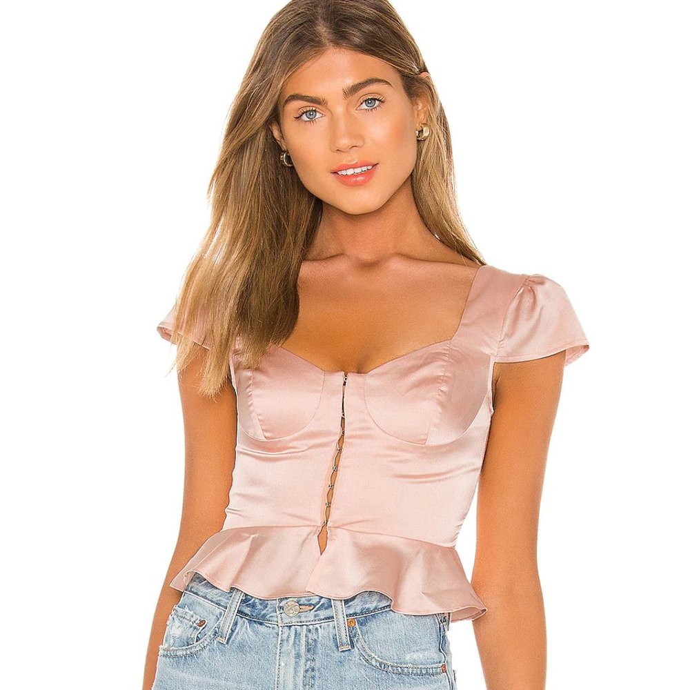 Superdown Emmie Hook & Eye Top